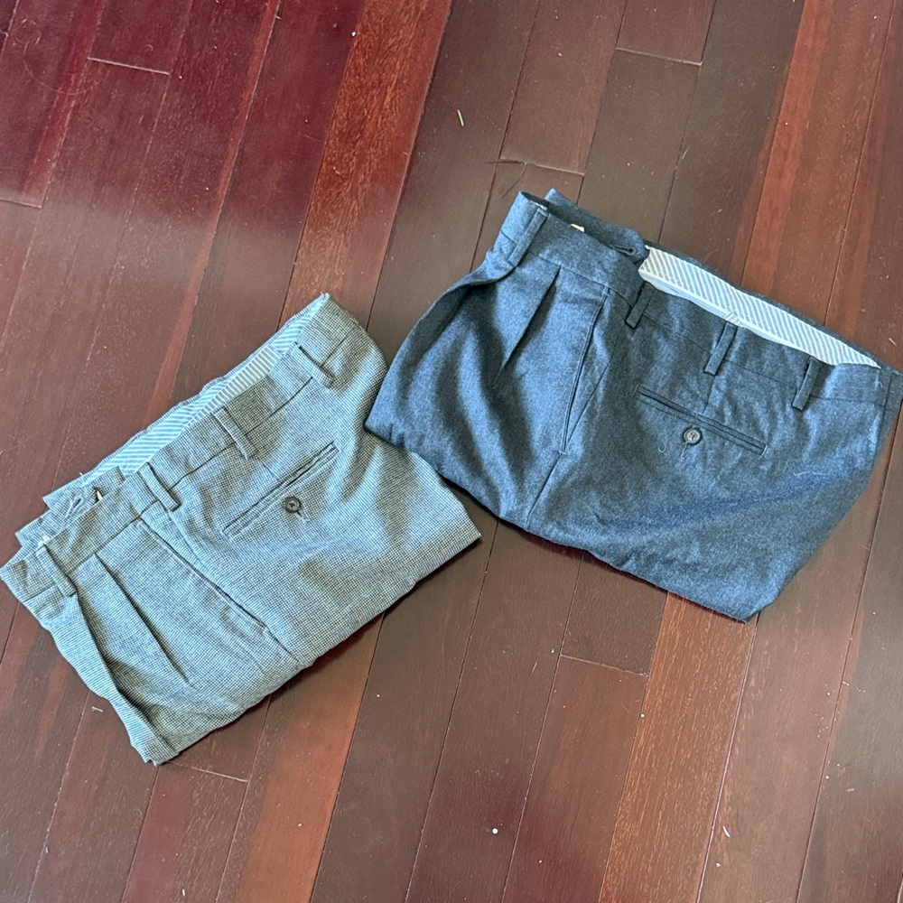Men's Classic Gray Dress Pants